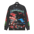 Godspeed Washed Black Casino Skull Long-Sleeve T-Shirt ¡ª hero