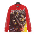 Godspeed Racing Skull Graphic Long-Sleeve T-Shirt ¡ª front