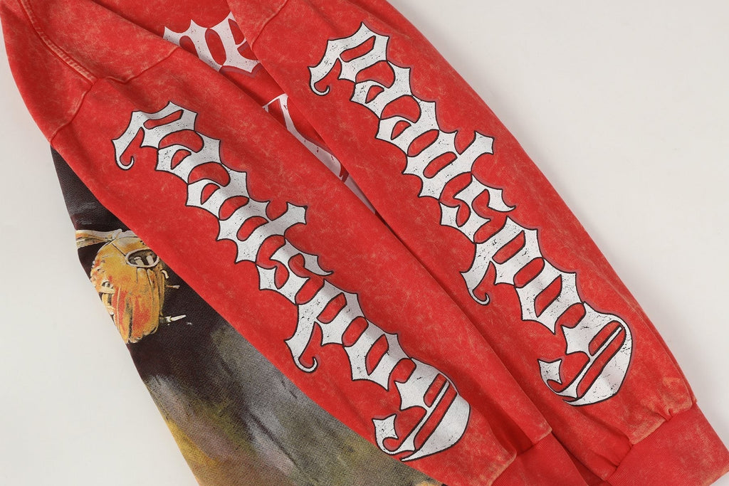 Godspeed Baseball Graphic Long-Sleeve T-Shirt ¡ª detail