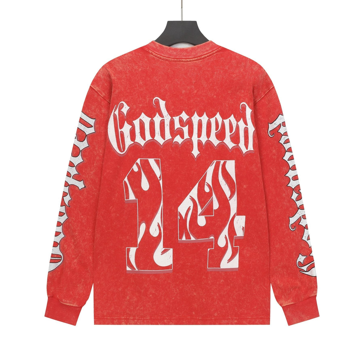 Godspeed Baseball Graphic Long-Sleeve T-Shirt ¡ª back