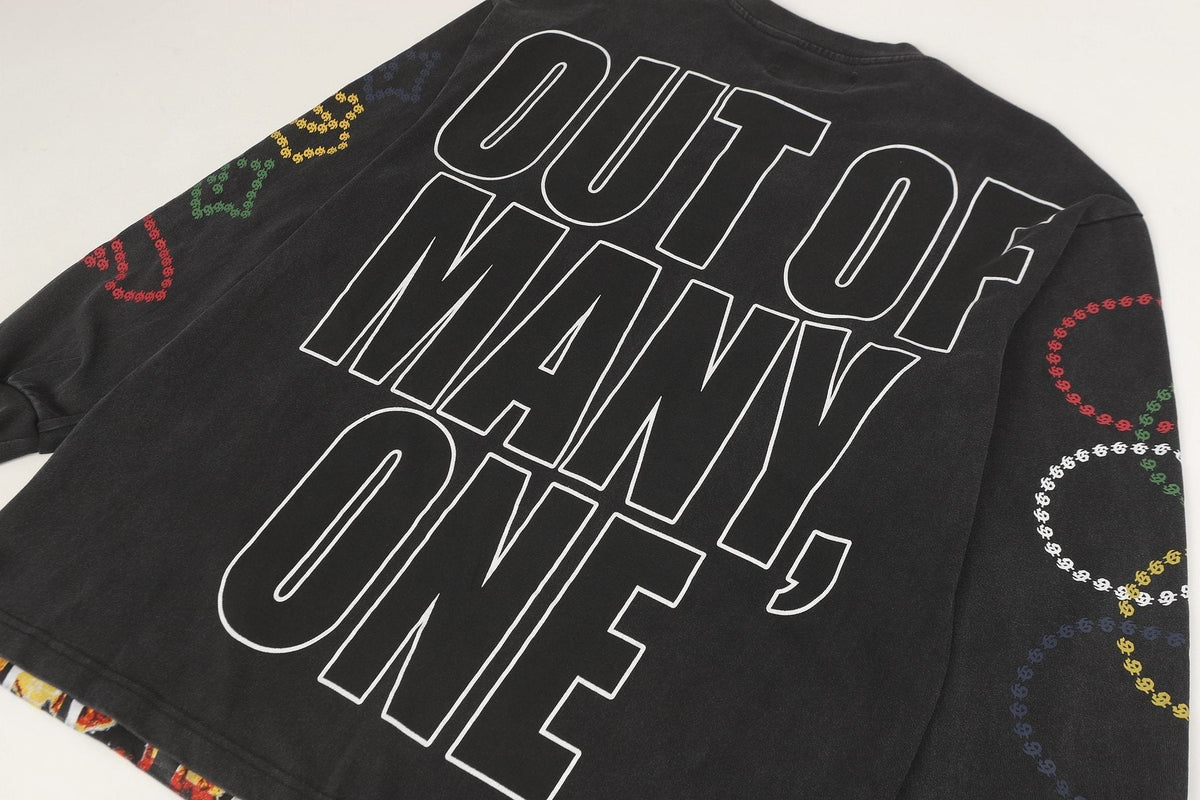 Godspeed Skeleton Basketball Graphic Long-Sleeve T-Shirt ¡ª detail