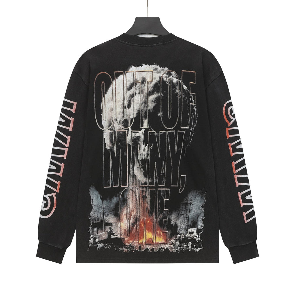 Godspeed Washed Rock Graphic Long-Sleeve T-Shirt ¡ª back