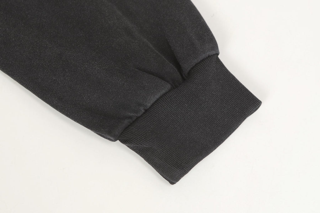Godspeed Washed Black Rock Graphic Long-Sleeve T-Shirt ¡ª detail