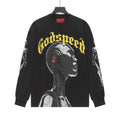 Godspeed Washed Black Rock Graphic Long-Sleeve T-Shirt ¡ª hero
