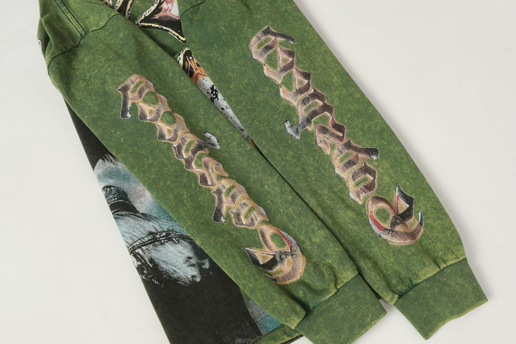 Godspeed Washed Rock Graphic Long-Sleeve T-Shirt ¡ª detail