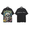 Godspeed Skull & Roses Graphic T-Shirt ¡ª front