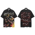Godspeed Out of Many One Racing Helmet Graphic T-Shirt ¡ª front