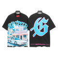Godspeed Car Diner G Logo Graphic T-Shirt ¡ª front