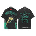 Godspeed Liberty Face Eye Sun Graphic T-Shirt ¡ª front