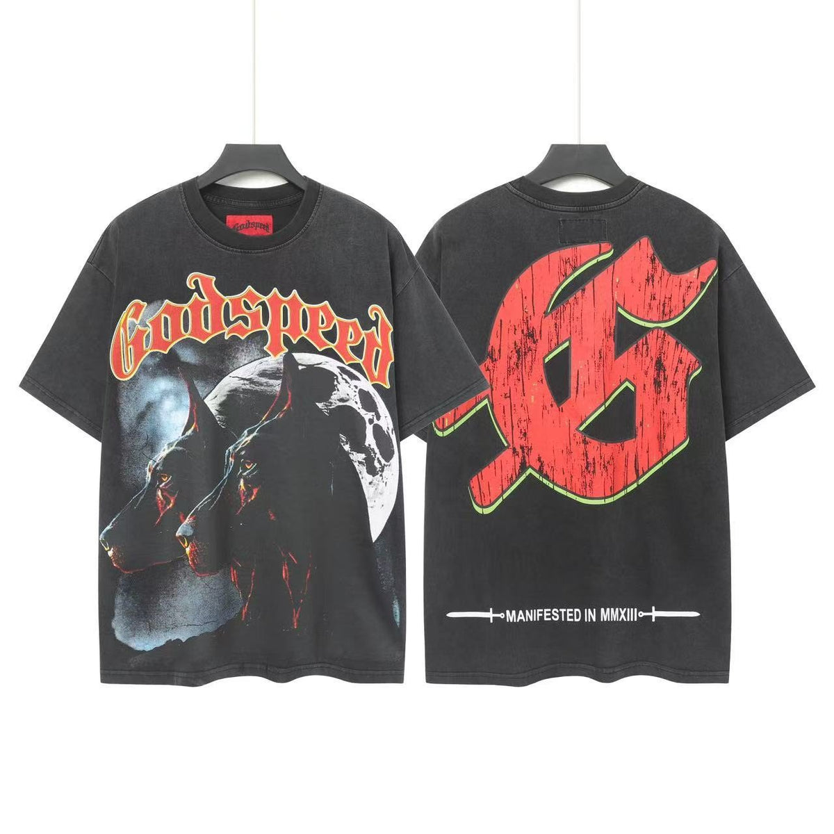 Godspeed Boxer Graphic T-Shirt ¡ª front