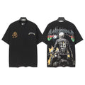 Godspeed Biker Skeleton Graphic T-Shirt ¡ª front