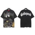 Godspeed Motorcycle Graphic T-Shirt ¡ª front