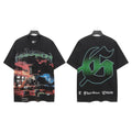 Godspeed Dark Scene Green G Back Graphic T-Shirt ¡ª front