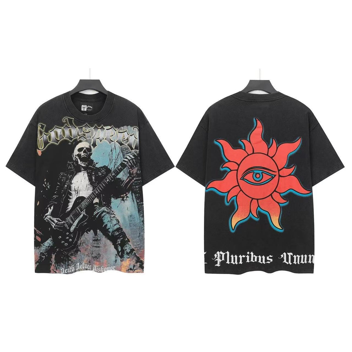 Godspeed Musician Sun-Eye Graphic T-Shirt ¡ª front