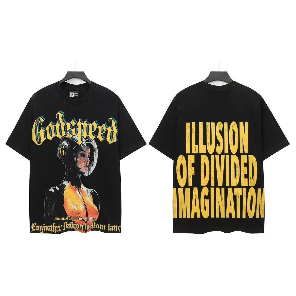 Godspeed Illusion of Divided Imagination Graphic T-Shirt ¡ª front