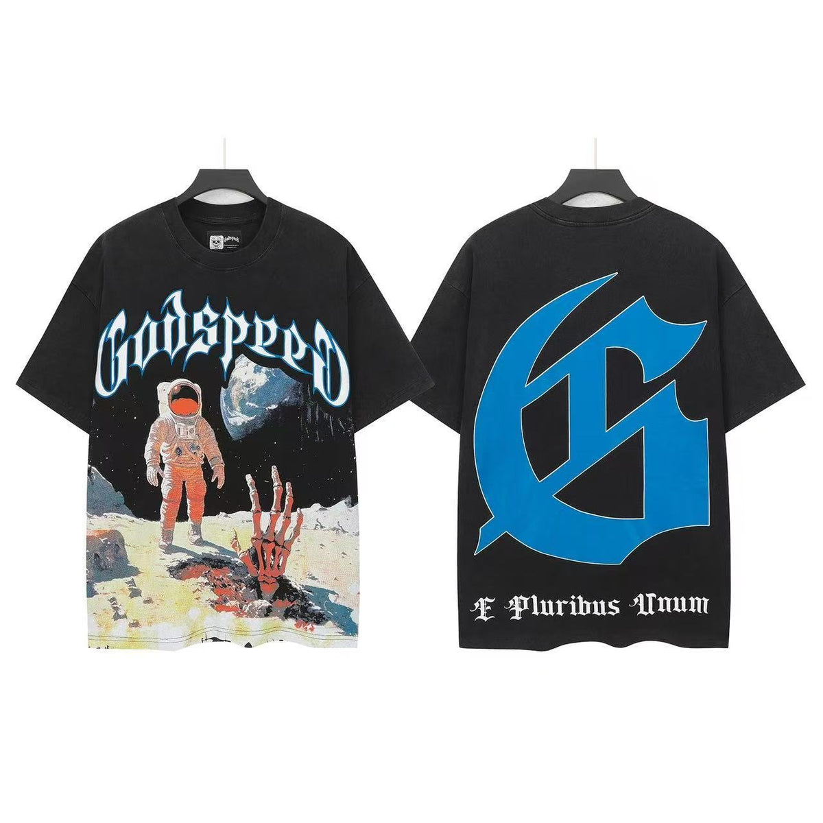 Godspeed Astronaut G Back Graphic T-Shirt ¡ª front