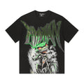 MIXED EMOTION Green Graphic Rhinestone T-Shirt ¡ª hero