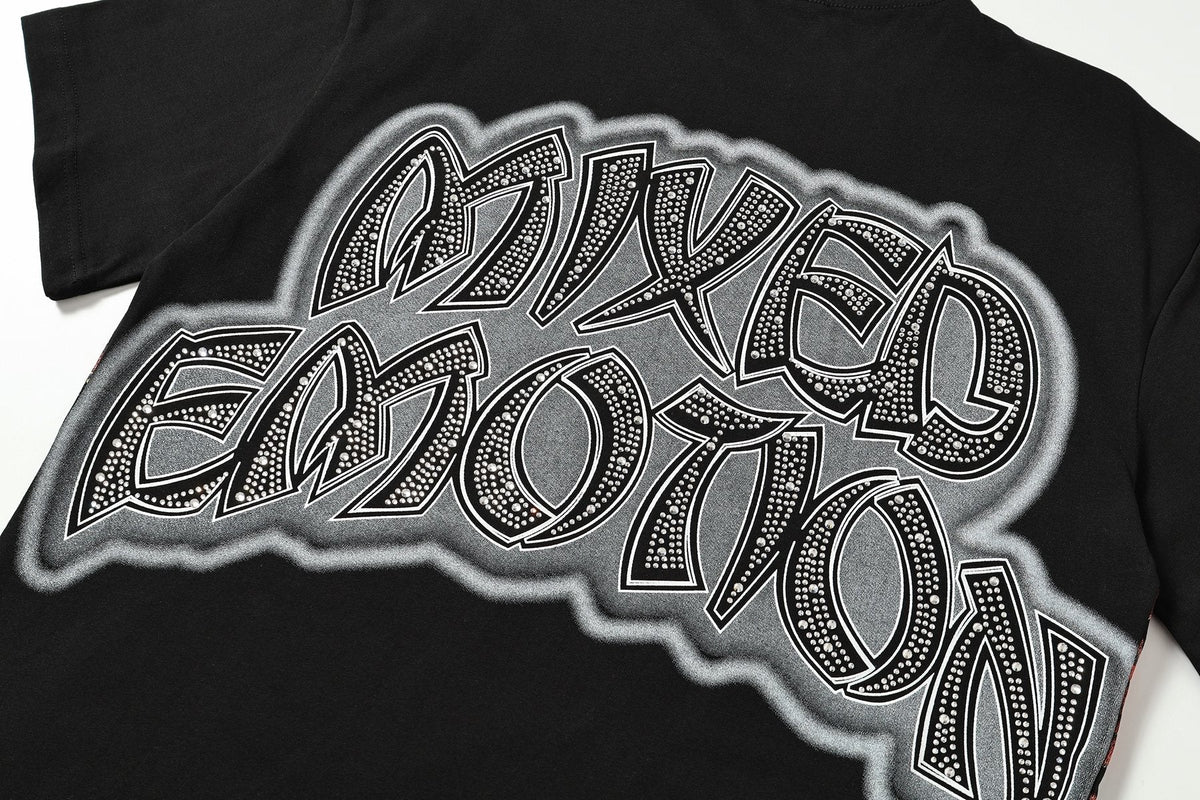 MIXED EMOTION Heat-Pressed Graphic T-Shirt ¡ª detail