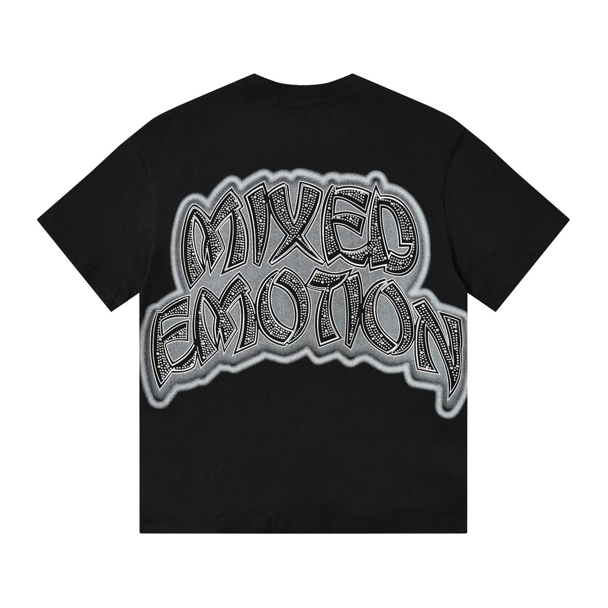MIXED EMOTION Heat-Pressed Graphic T-Shirt ¡ª back