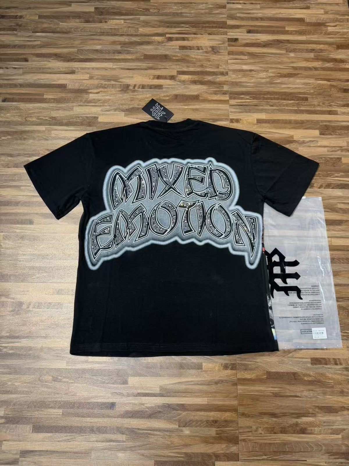 MIXED EMOTION Heat-Pressed Graphic T-Shirt ¡ª context
