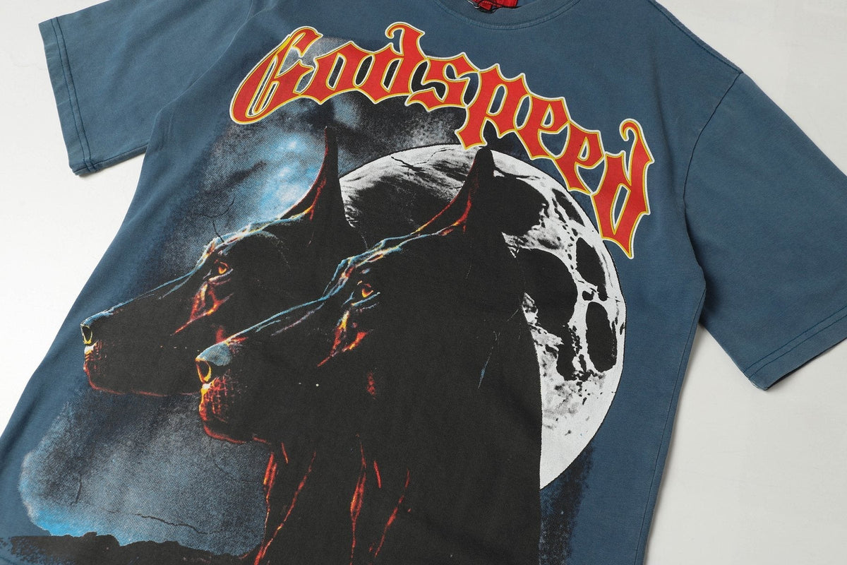 Godspeed Bull Graphic Short-Sleeve T-Shirt ¡ª detail