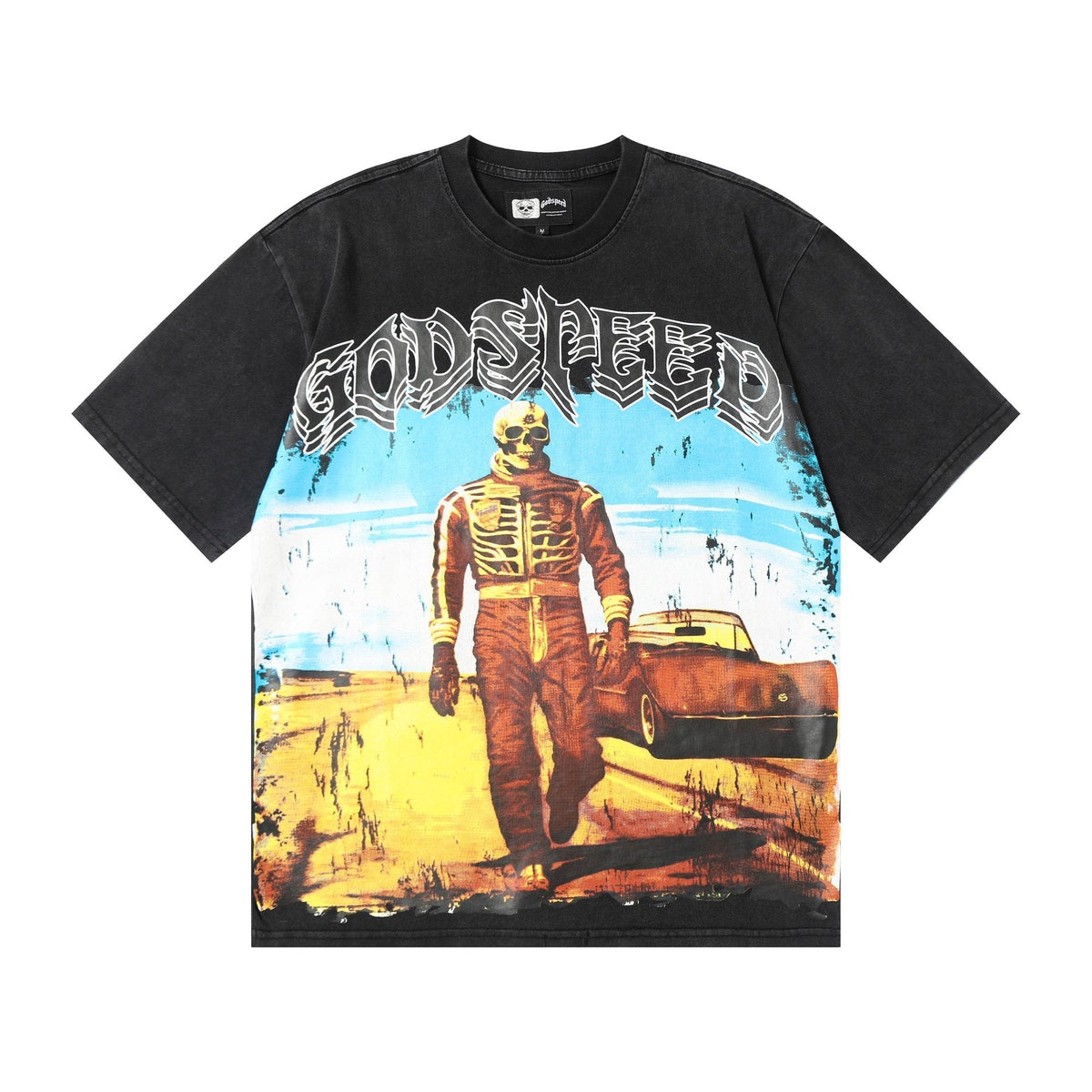 Godspeed Desert Skeleton Graphic Short-Sleeve T-Shirt ¡ª hero