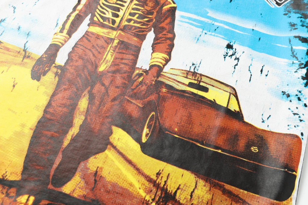 Godspeed Desert Skeleton Graphic Short-Sleeve T-Shirt ¡ª detail