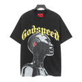 Godspeed Out of Many One Washed Black Graphic T-Shirt ¡ª hero
