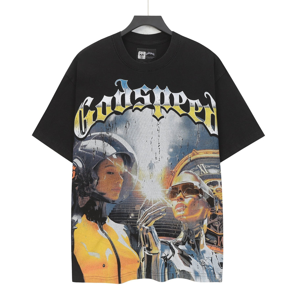 Godspeed Out of Many Graphic T-Shirt ¡ª hero