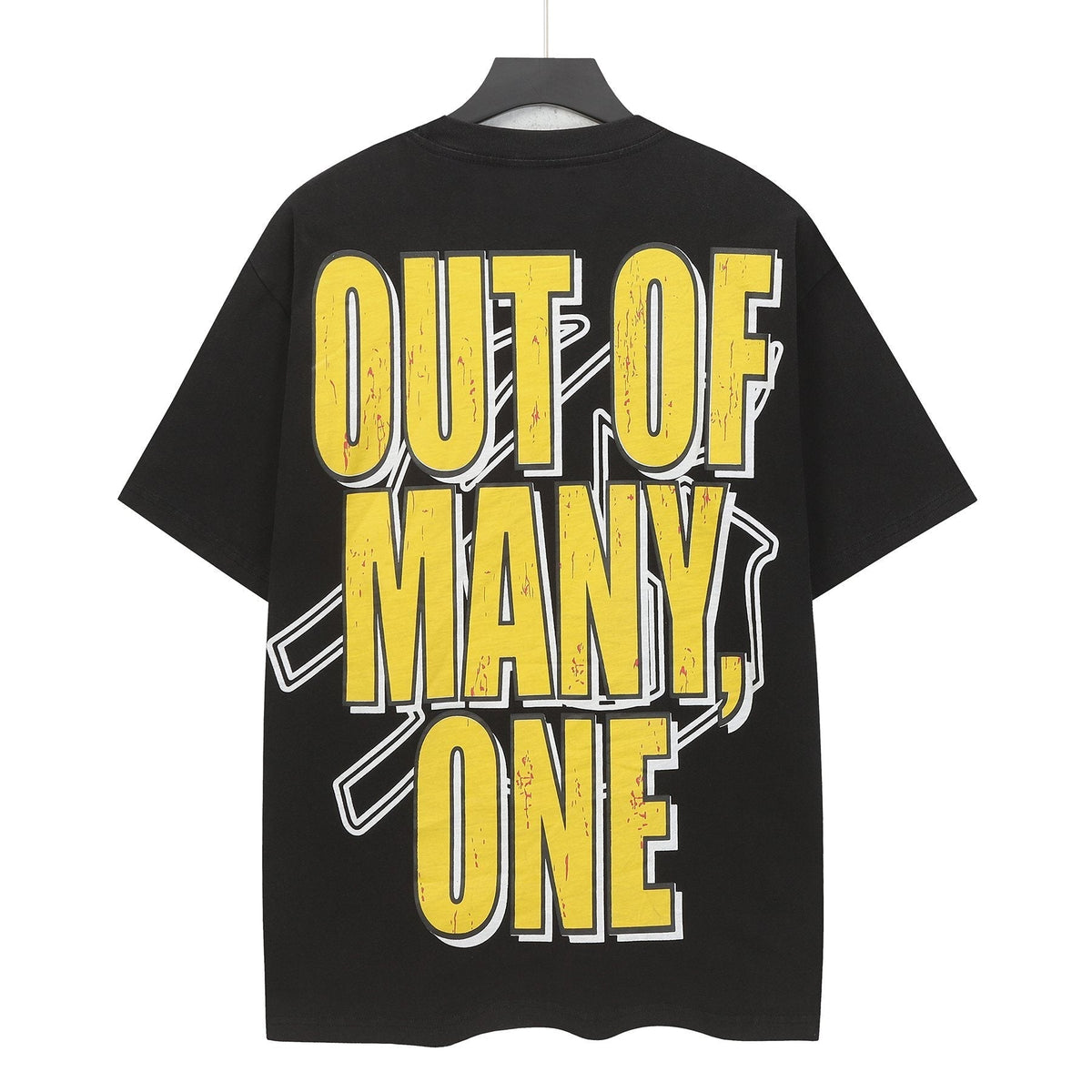 Godspeed Out of Many Graphic T-Shirt ¡ª back
