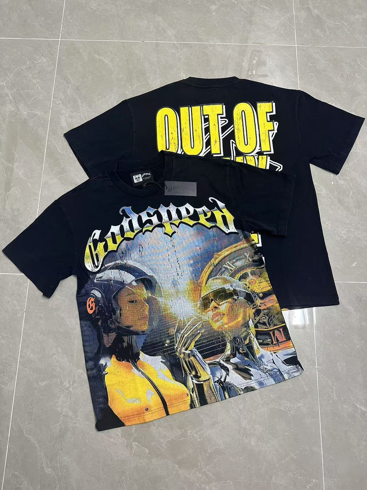 Godspeed Out of Many Graphic T-Shirt ¡ª context