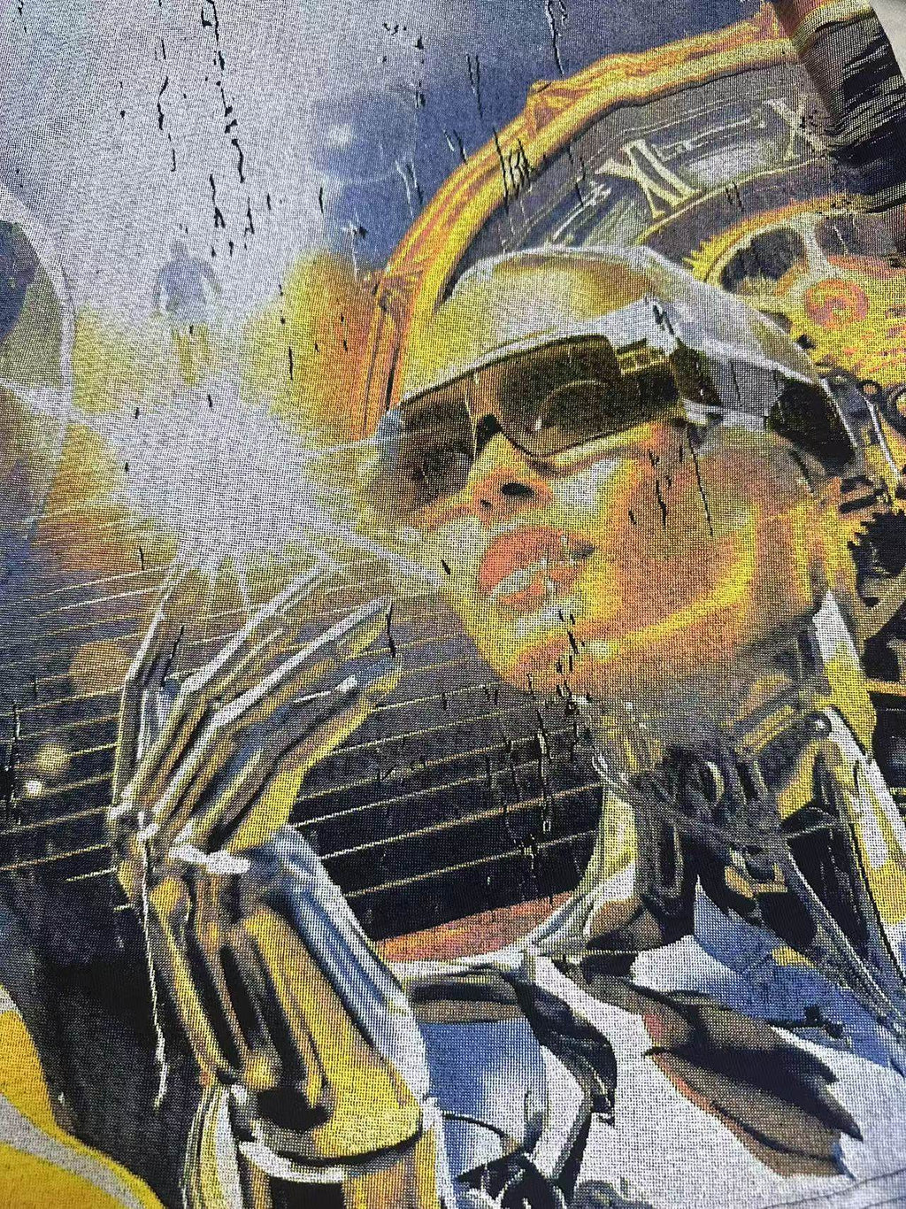 Godspeed Out of Many Graphic T-Shirt ¡ª fabric_closeup