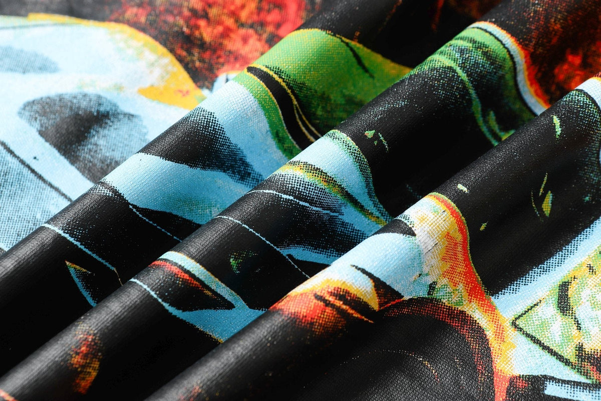 Godspeed Out of Many One Short-Sleeve Graphic T-Shirt ¡ª fabric_closeup