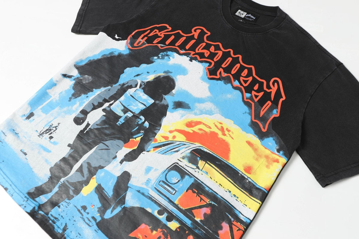 Godspeed Out Of Many One Graphic T-Shirt ¡ª detail