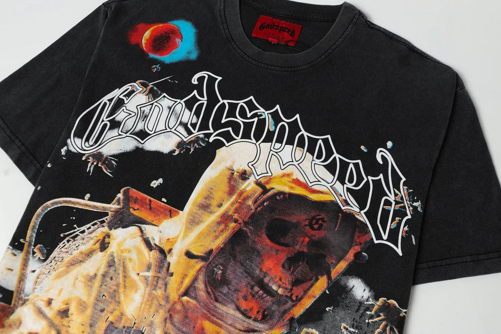 Godspeed Astronaut Graphic Short-Sleeve T-Shirt ¡ª detail