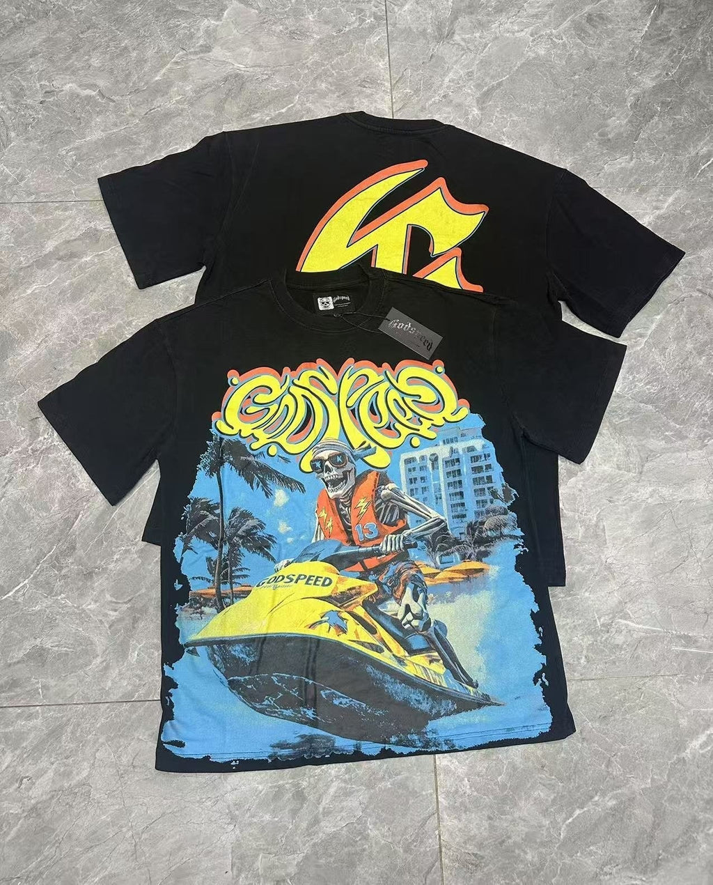 Godspeed Washed Rock Graphic T-Shirt ¡ª context