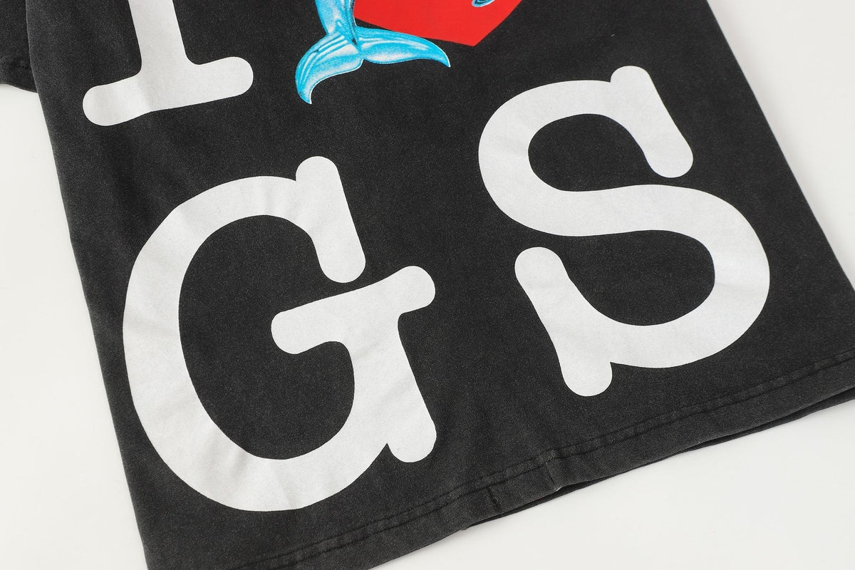 Godspeed Washed Rock Graphic T-Shirt ¡ª detail