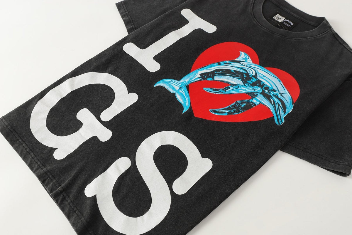 Godspeed Washed Rock Graphic T-Shirt ¡ª front
