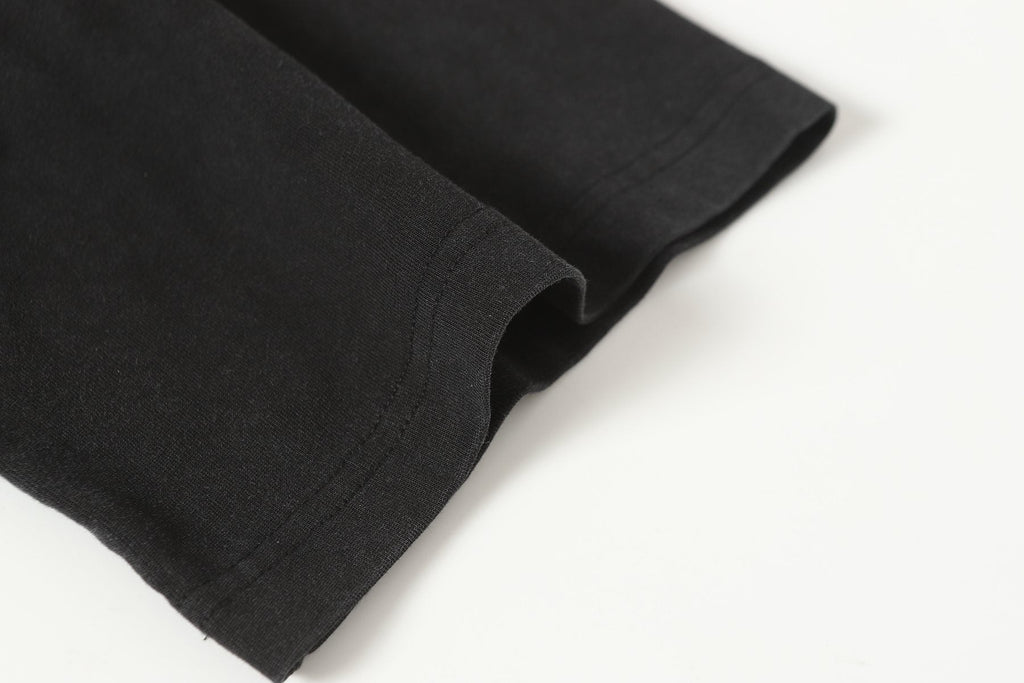 Godspeed Washed Black Racing Car Graphic T-Shirt ¡ª fabric_closeup