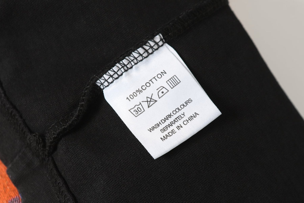 Godspeed Washed Black Racing Car Graphic T-Shirt ¡ª neck_label