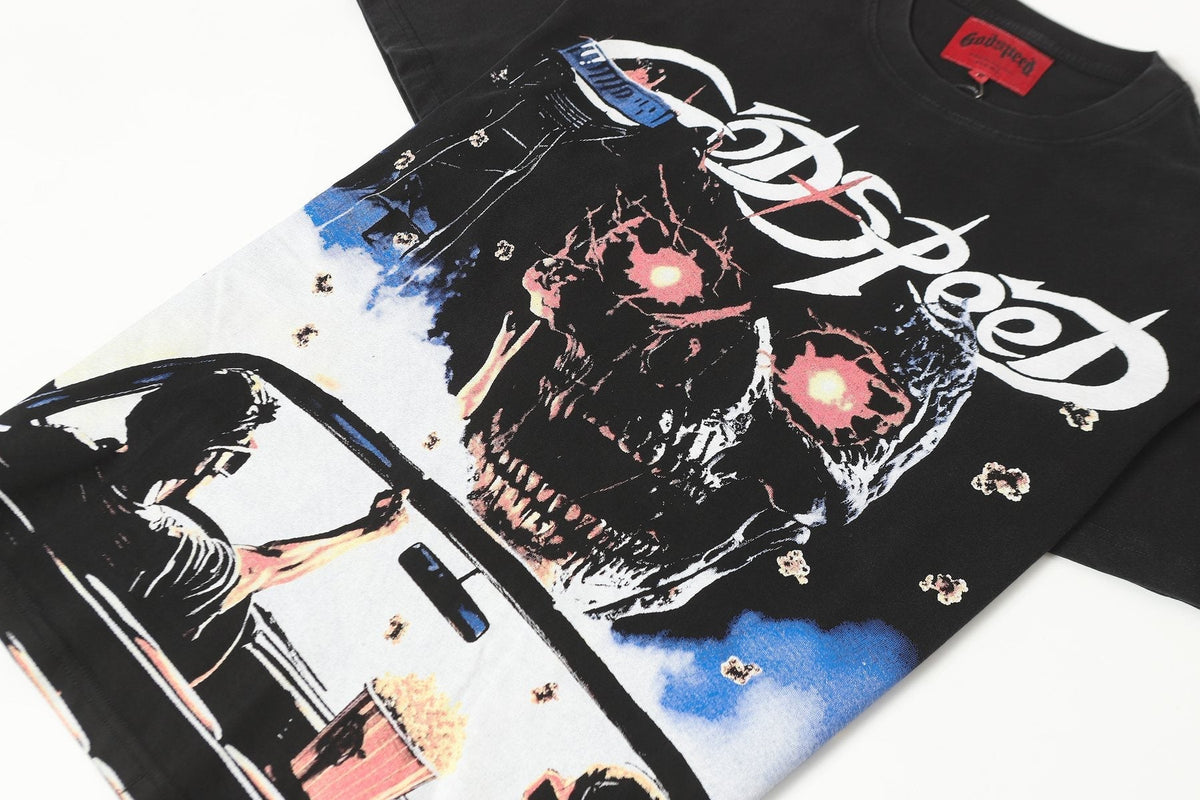 Godspeed Washed Rock Graphic T-Shirt ¡ª detail