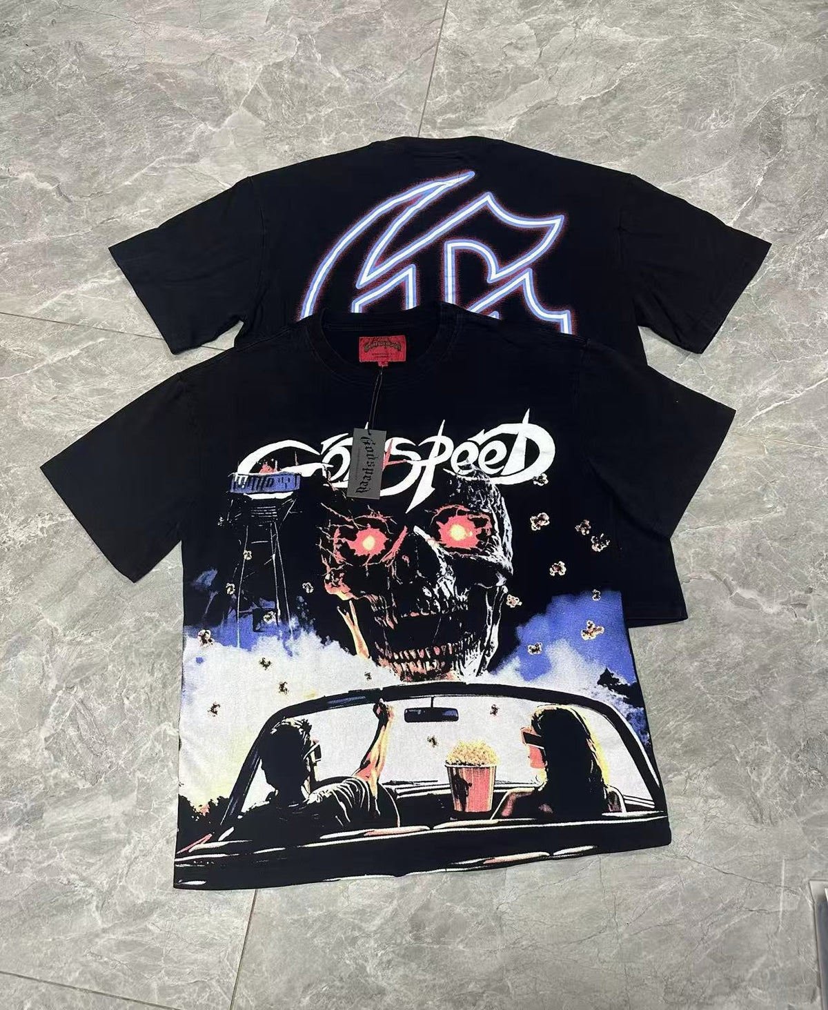Godspeed Washed Rock Graphic T-Shirt ¡ª context