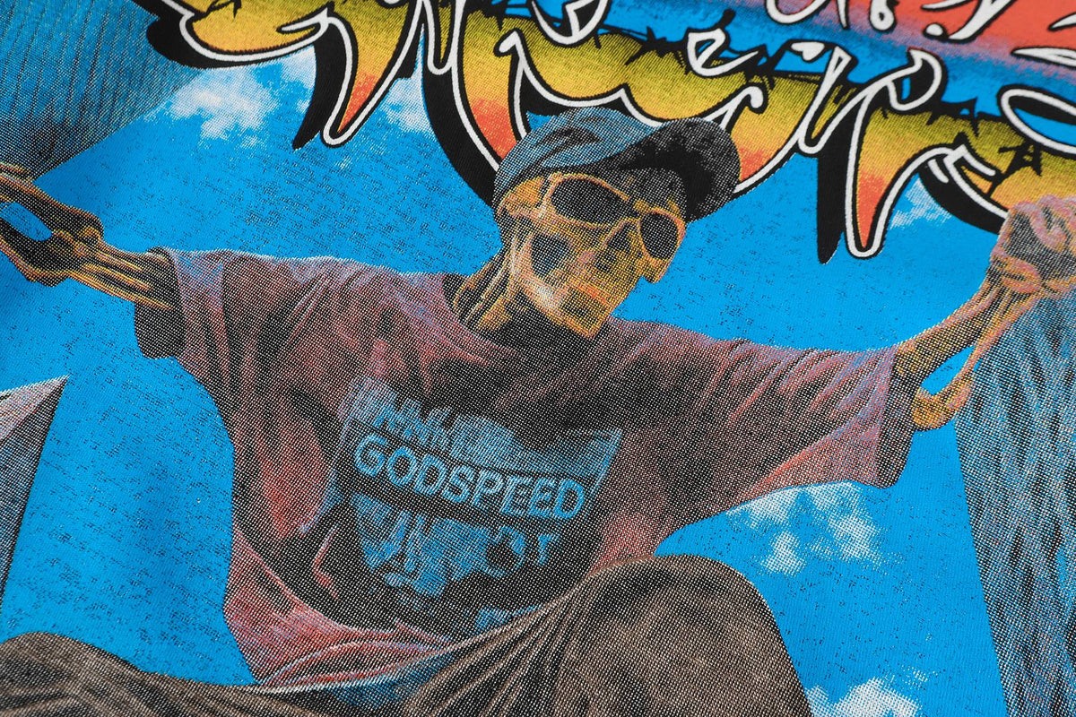Godspeed Skate Graphic Short-Sleeve T-Shirt ¡ª detail