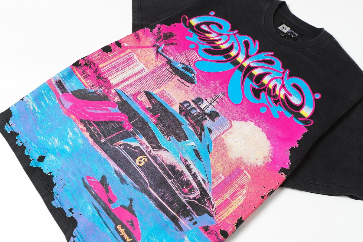 Godspeed Yacht Graphic T-Shirt ¡ª front