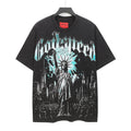 Godspeed Statue City Graphic T-Shirt ¡ª hero