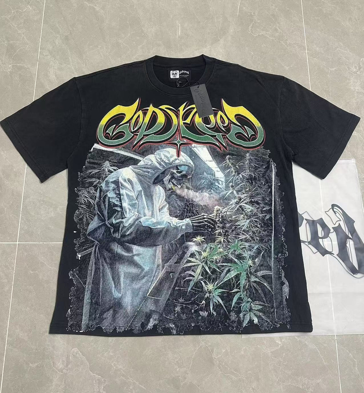 Godspeed It's Legalized Graphic T-Shirt ¡ª context