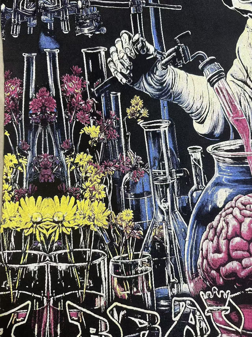 Godspeed Brain Wash Graphic T-Shirt ¡ª detail