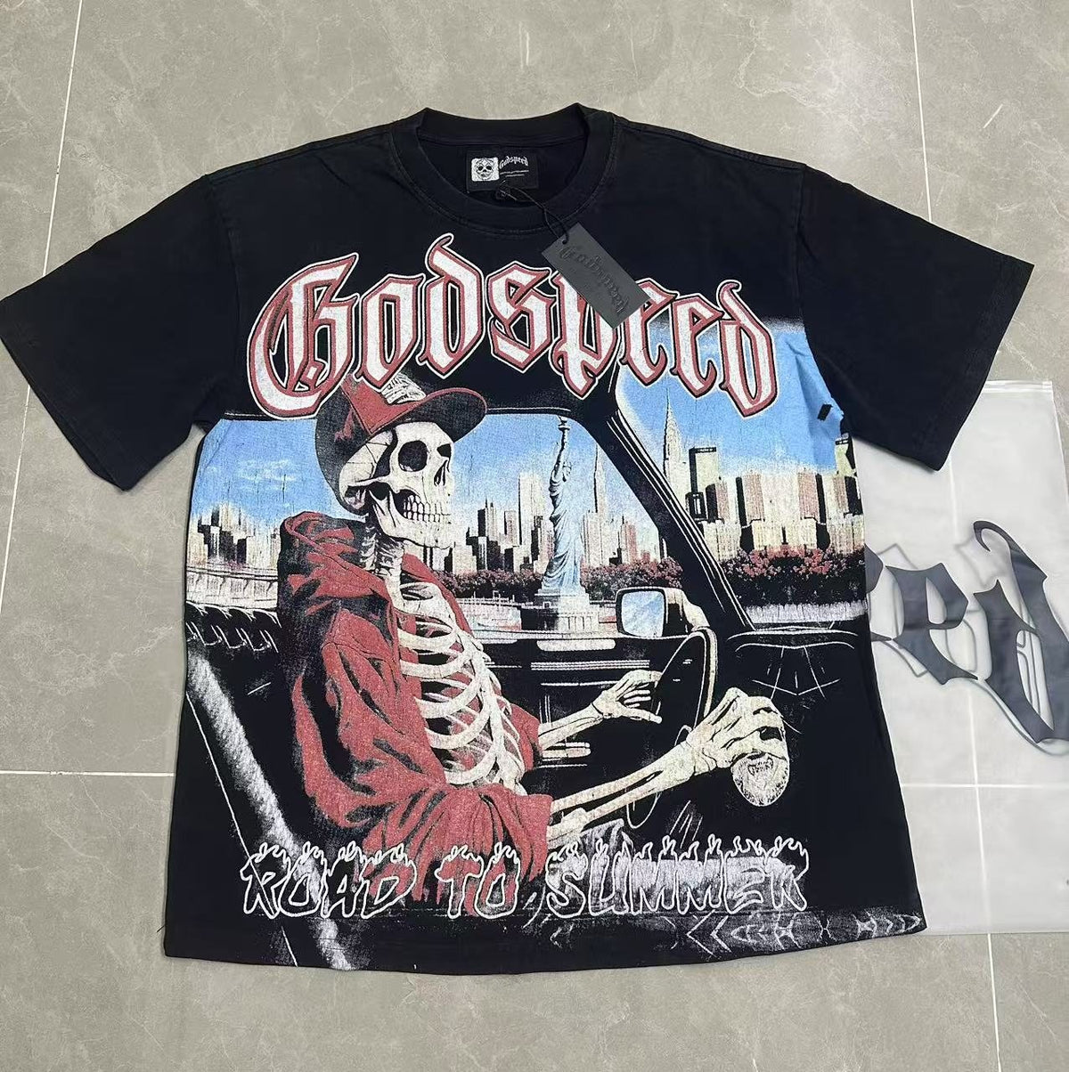 Godspeed World Tour Summer 2025 Graphic T-Shirt ¡ª front