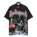 Godspeed Washed Black Reaper Car Graphic T-Shirt ¡ª hero