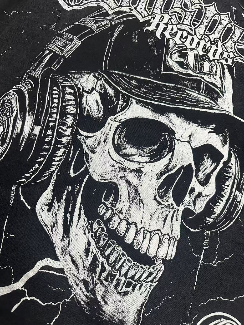 Godspeed Summer Tour 2025 Skull Graphic T-Shirt ¡ª detail